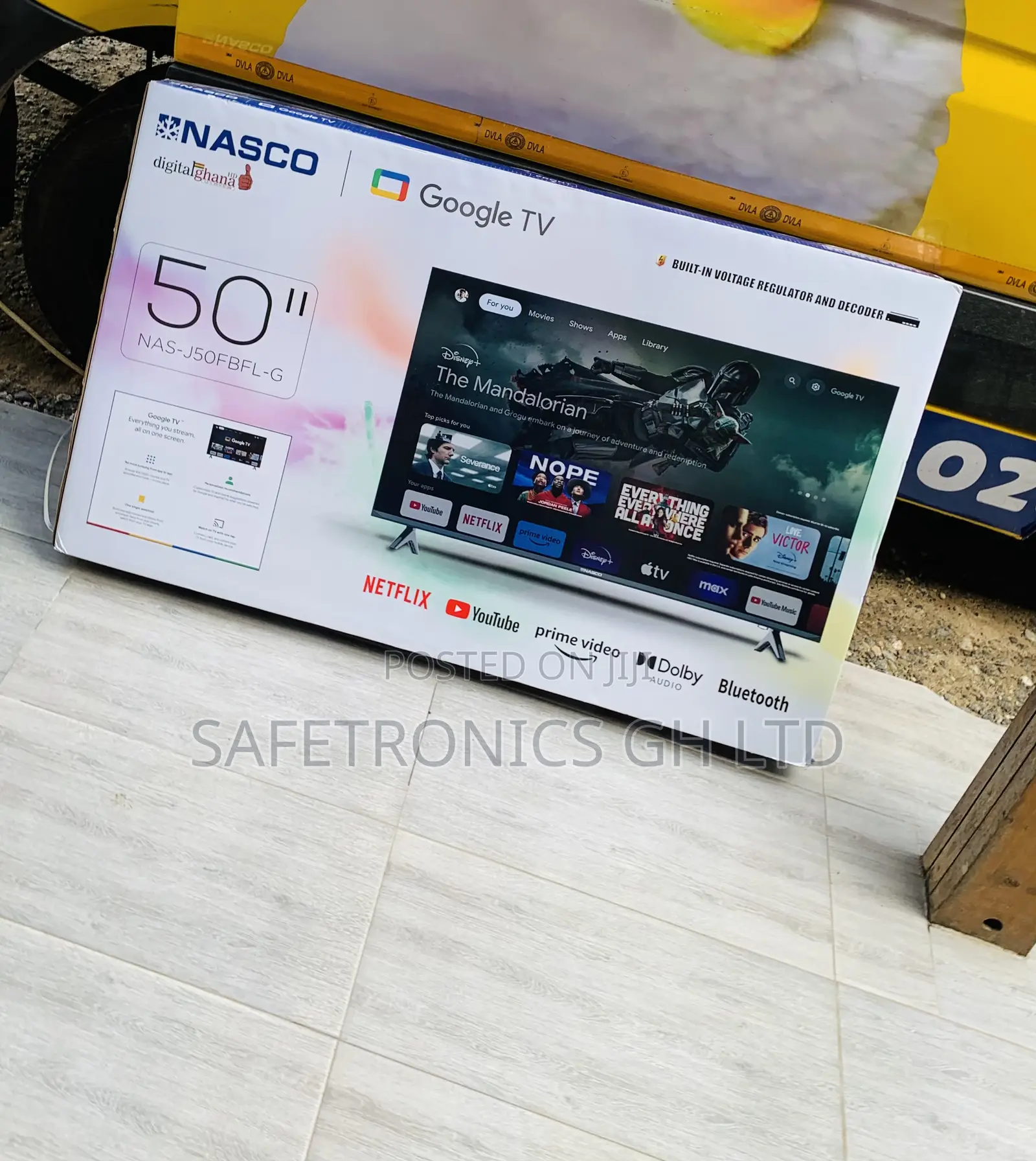 Check Out Frameless Nasco 50" Uhd Smart Tv