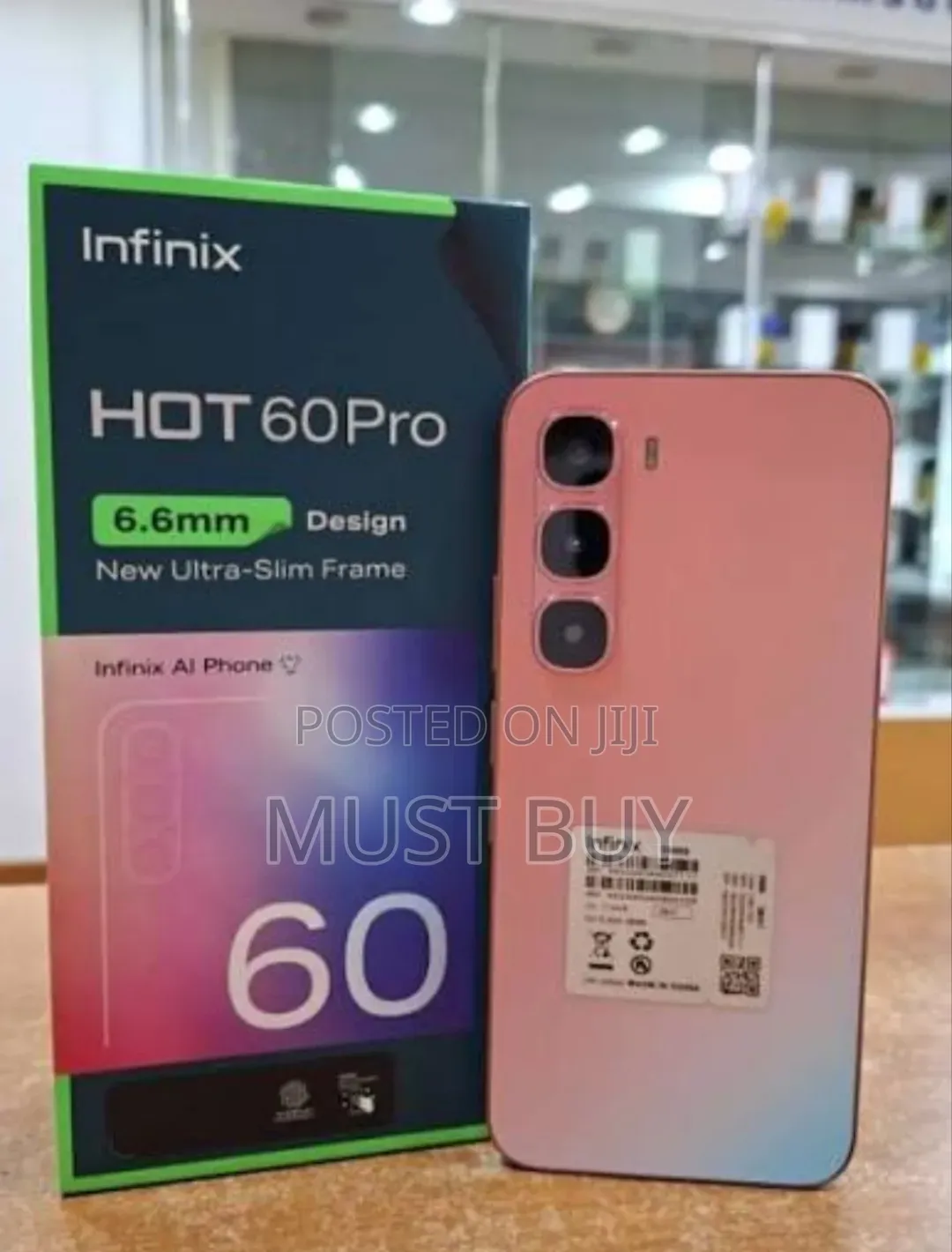 New Infinix Hot 60 Pro 256 GB Gold