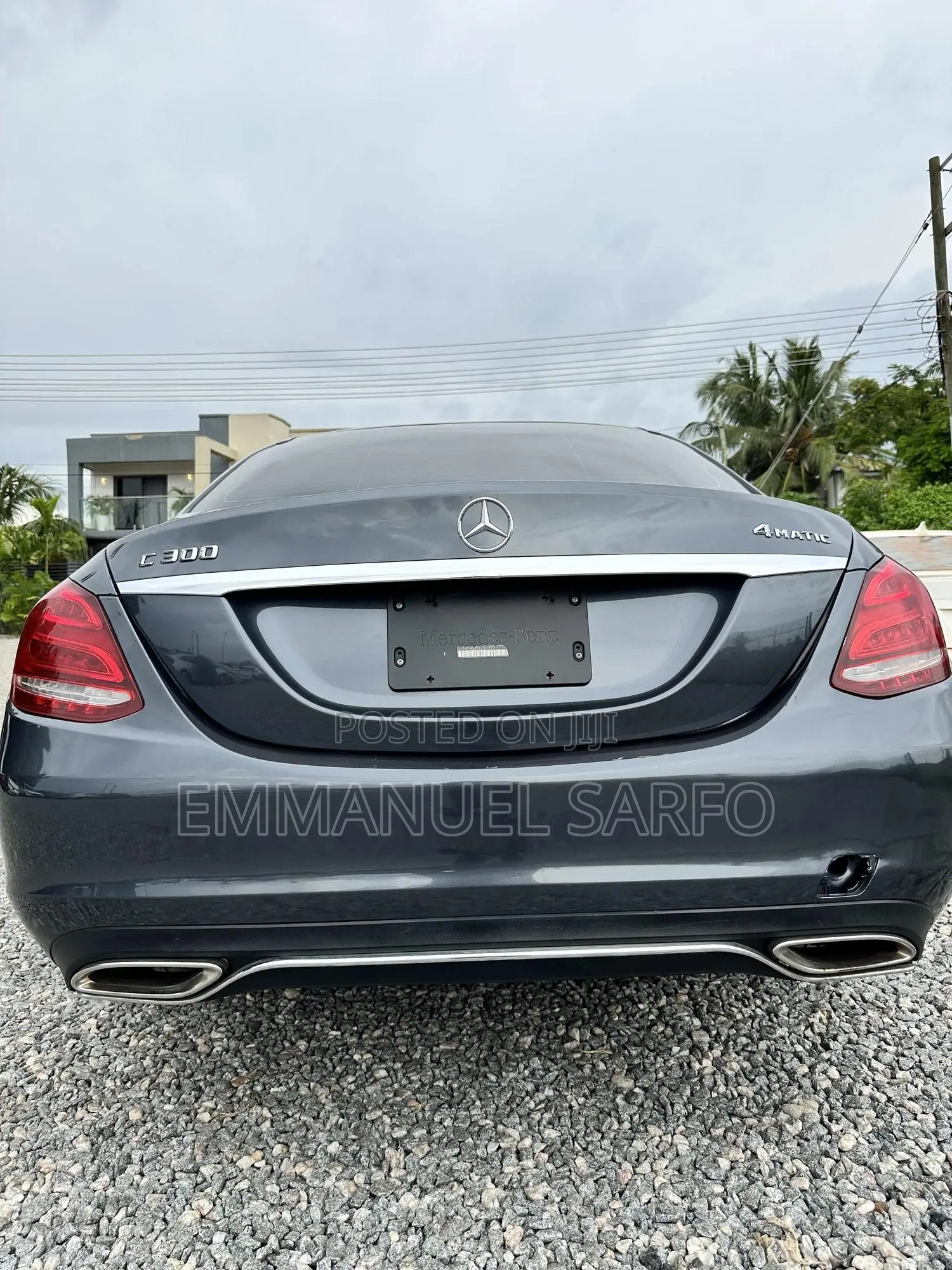 Mercedes-Benz C300 Luxury 4Matic Sedan AWD (2.0L 4cyl 7A) 2016 Gray