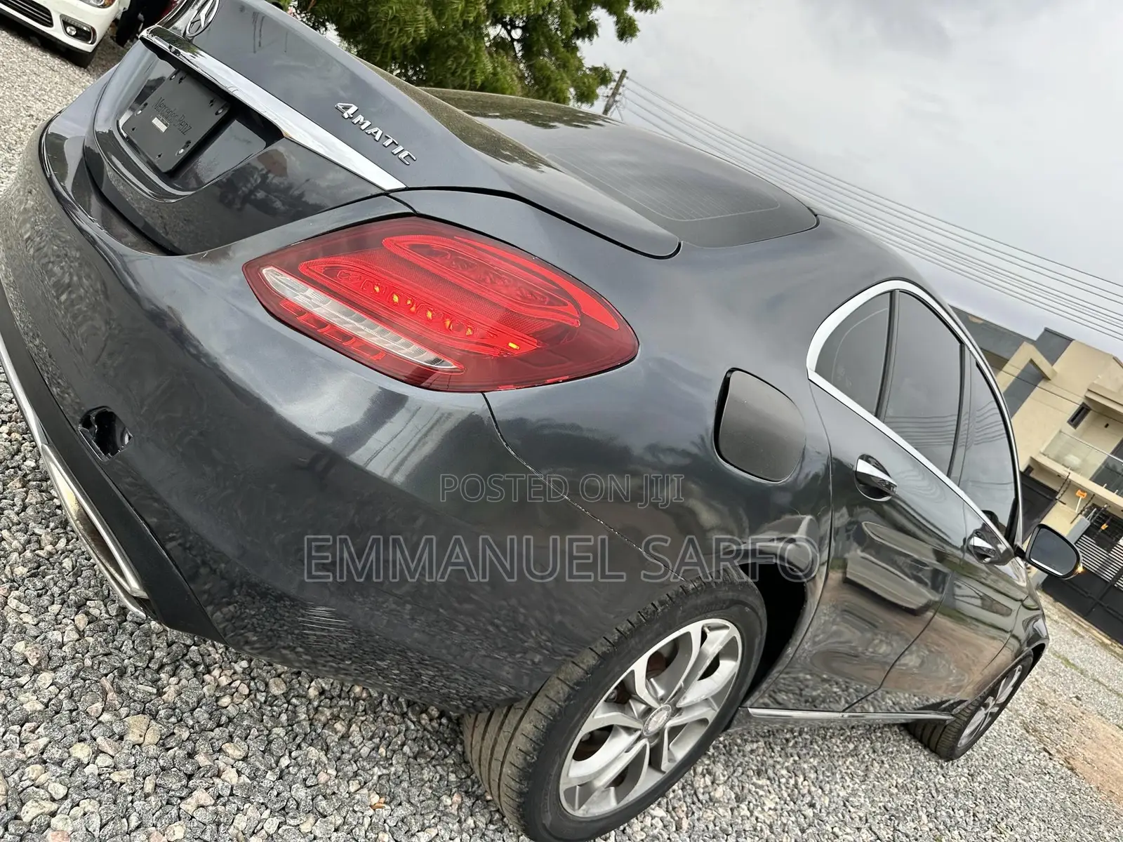 Mercedes-Benz C300 Luxury 4Matic Sedan AWD (2.0L 4cyl 7A) 2016 Gray