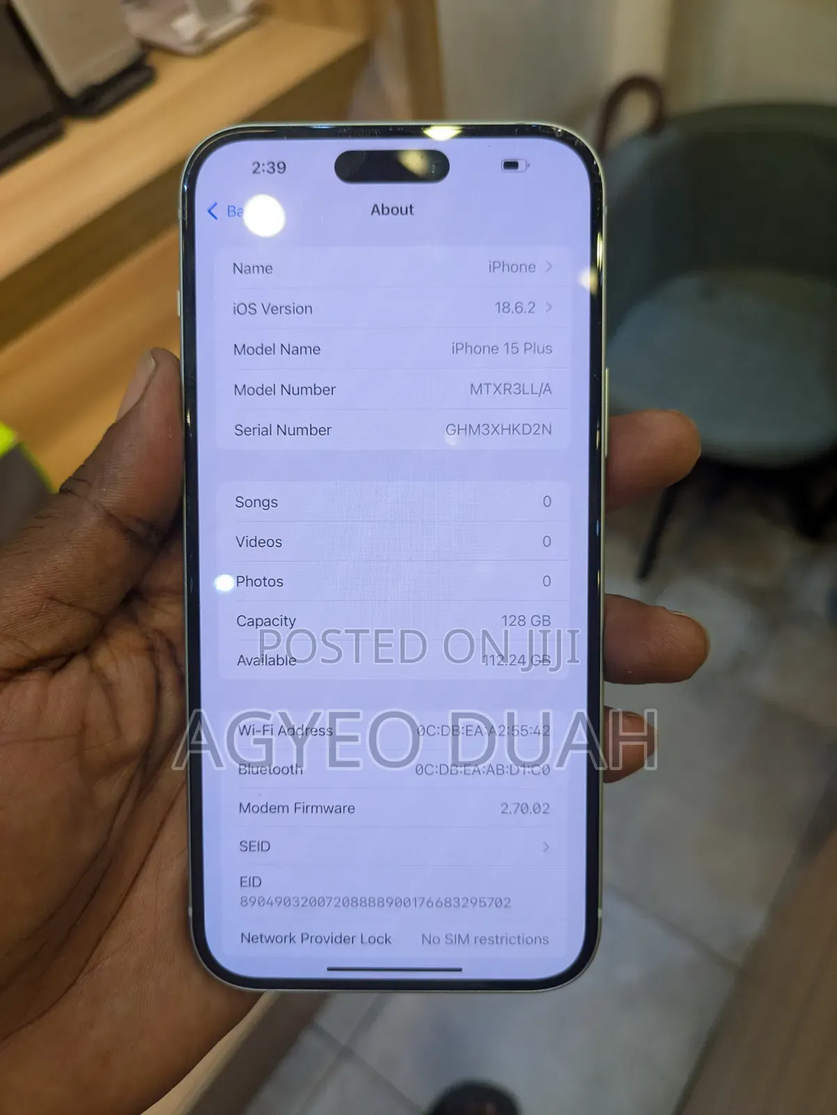 Apple iPhone 15 Plus 128 GB Green