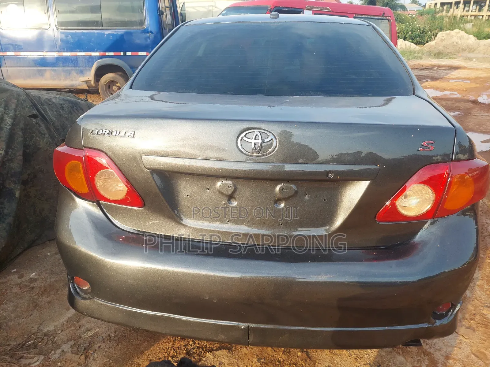 Toyota Corolla S 4dr Sedan (1.8L 4cyl 4A) 2009 Matt Black