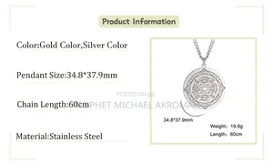 Wealth Riches Money and Financial Breakthrough Seal Amulet Necklace