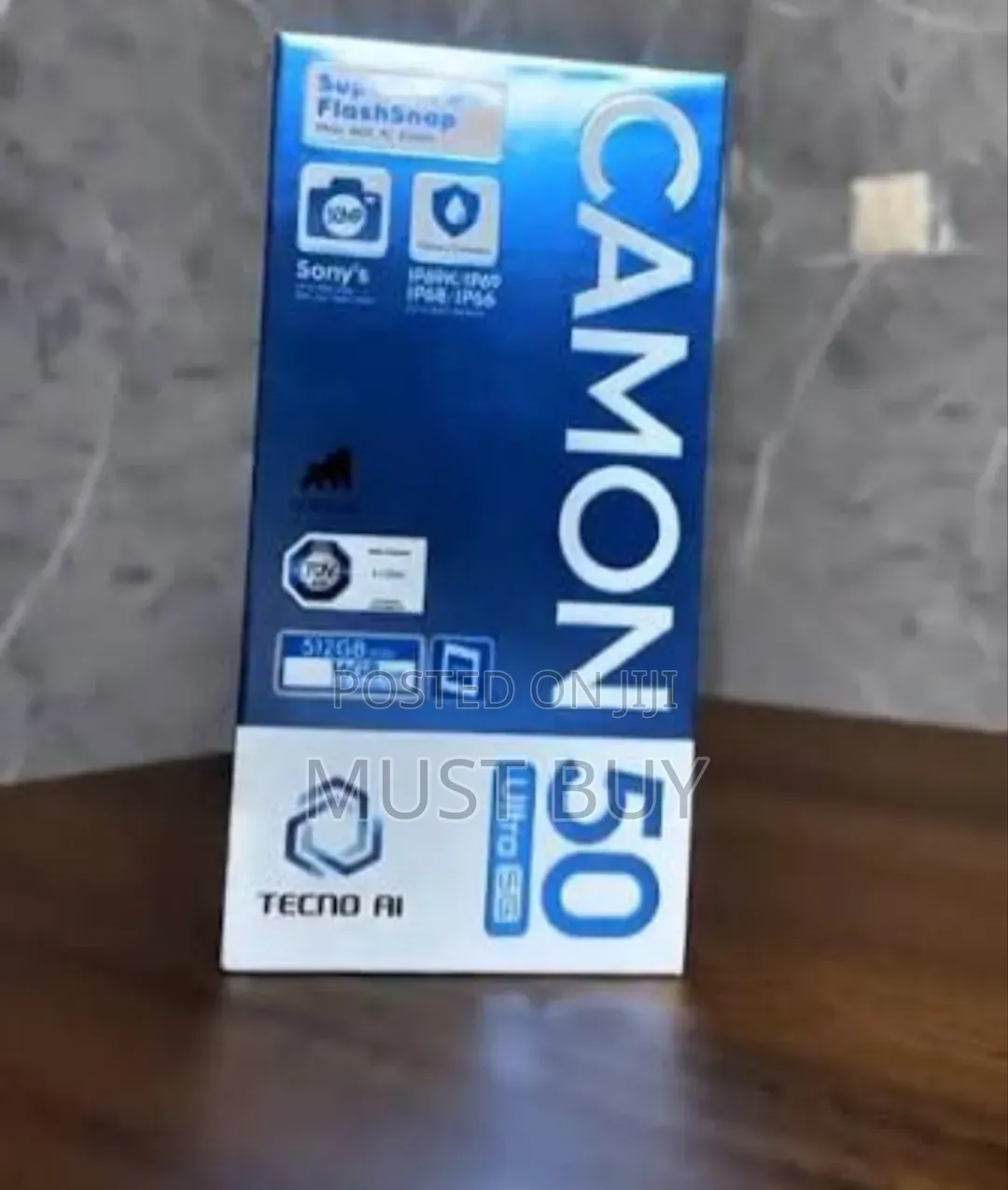 New Tecno Camon 50 Ultra 512 GB Black