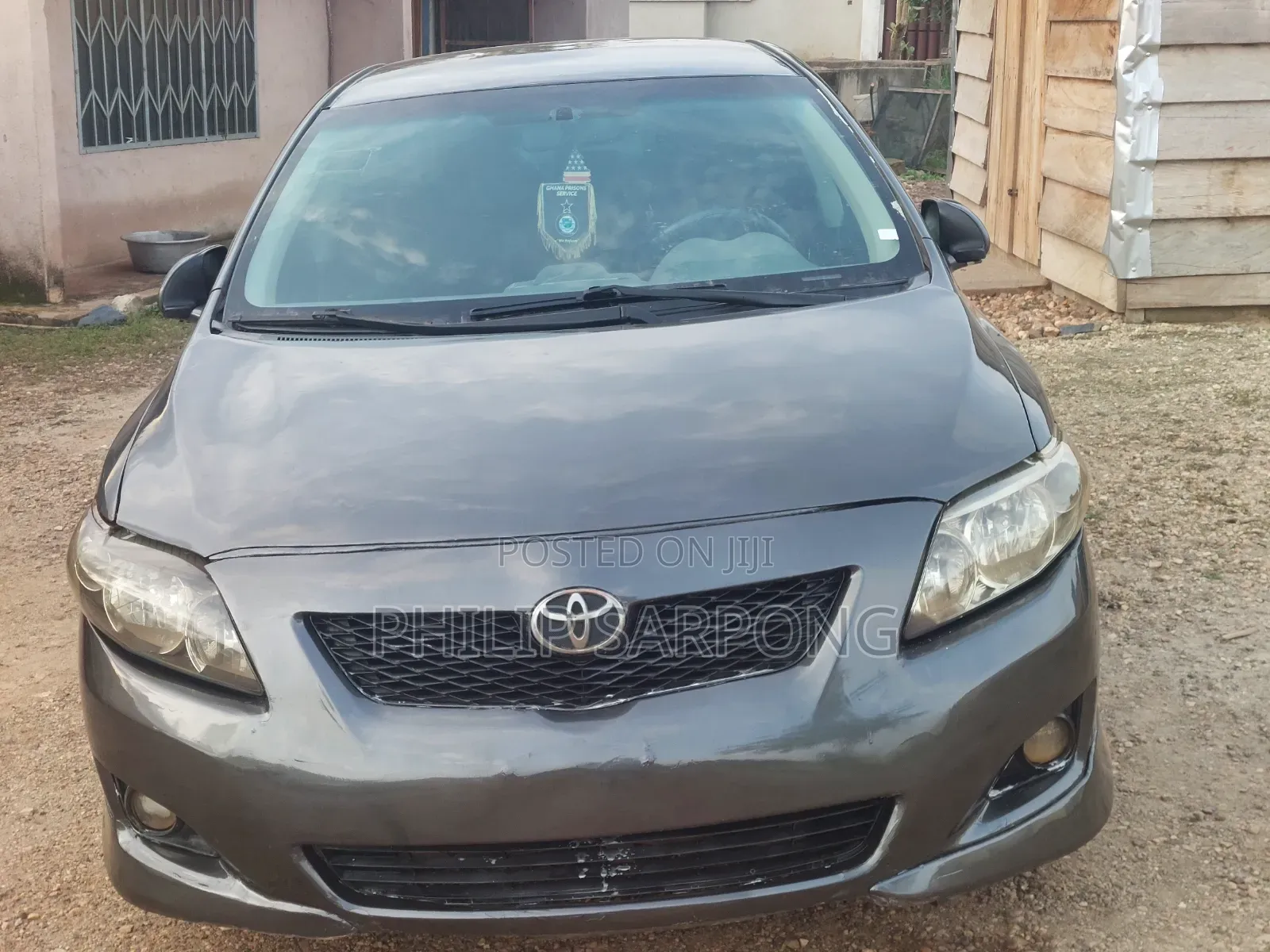 Toyota Corolla S 4dr Sedan (1.8L 4cyl 4A) 2009 Matt Black