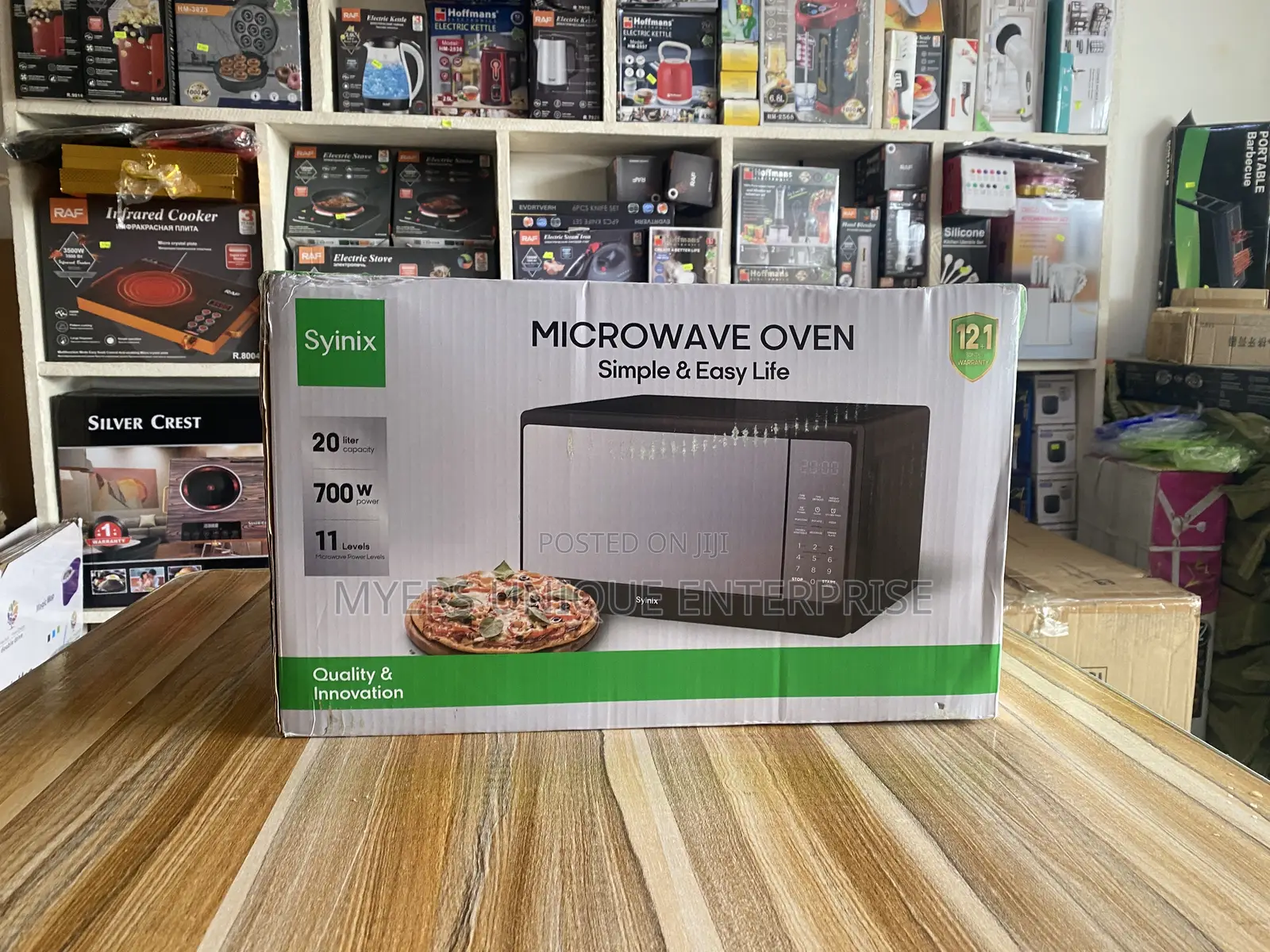 Syinix 20l Microwave Oven-Brand New Boxed(Digital)