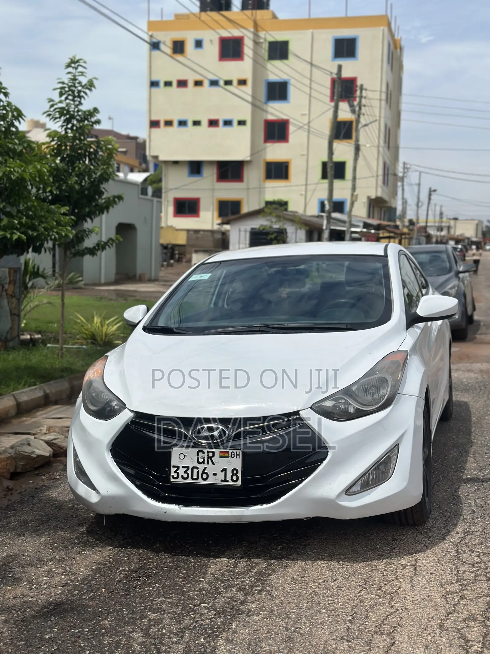 Hyundai Elantra 2013 White