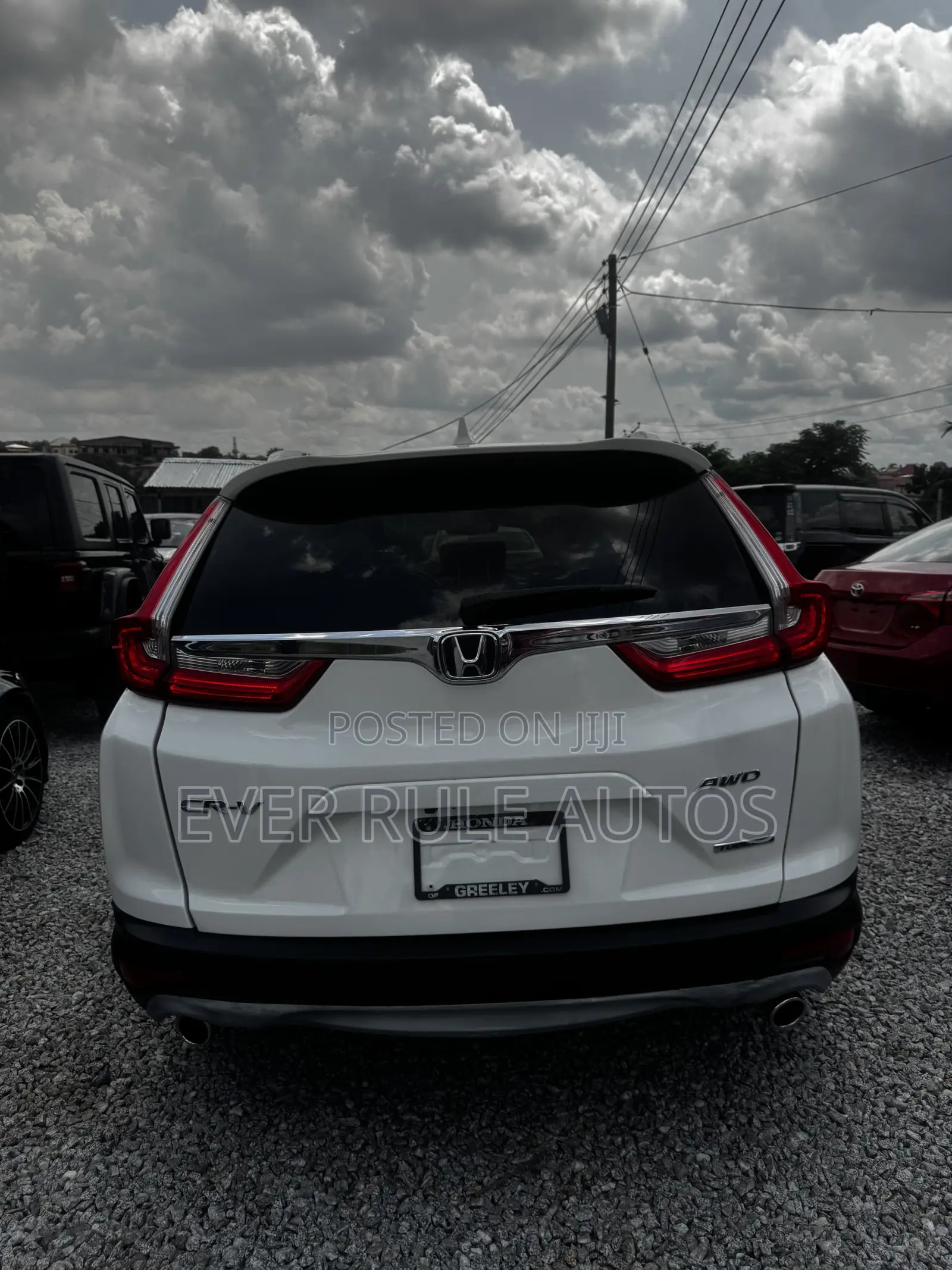 Honda CR-V Touring 4dr SUV AWD (1.5L 4cyl CVT) 2017 White
