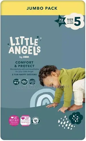 Asda Little Angle Daiper Size 3-6+