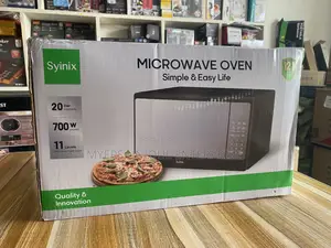 Syinix 20l Digital Microwave Oven-Small Kitchen Friendly