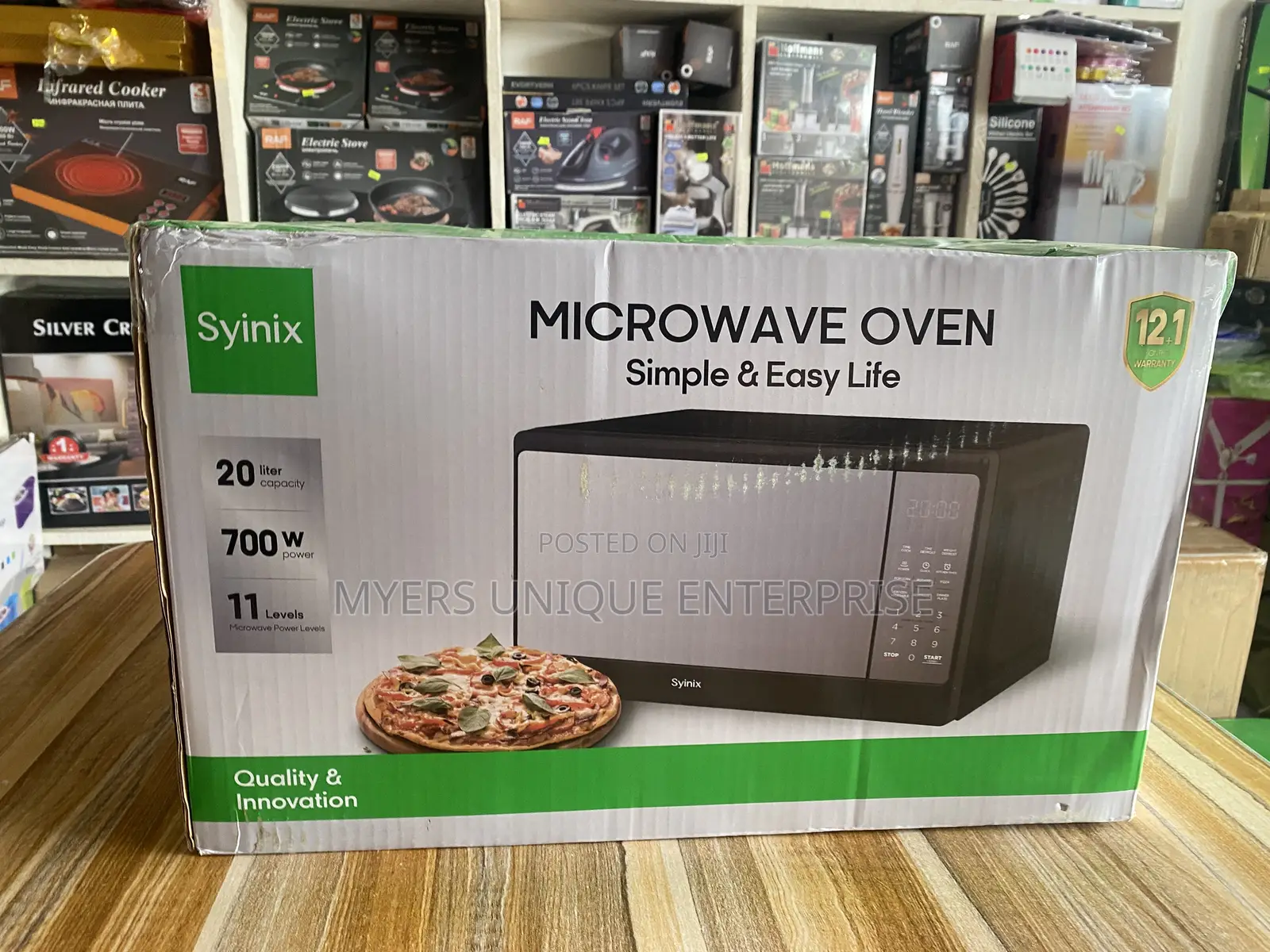 Syinix 20l Digital Microwave Oven for Simple and Easy Life
