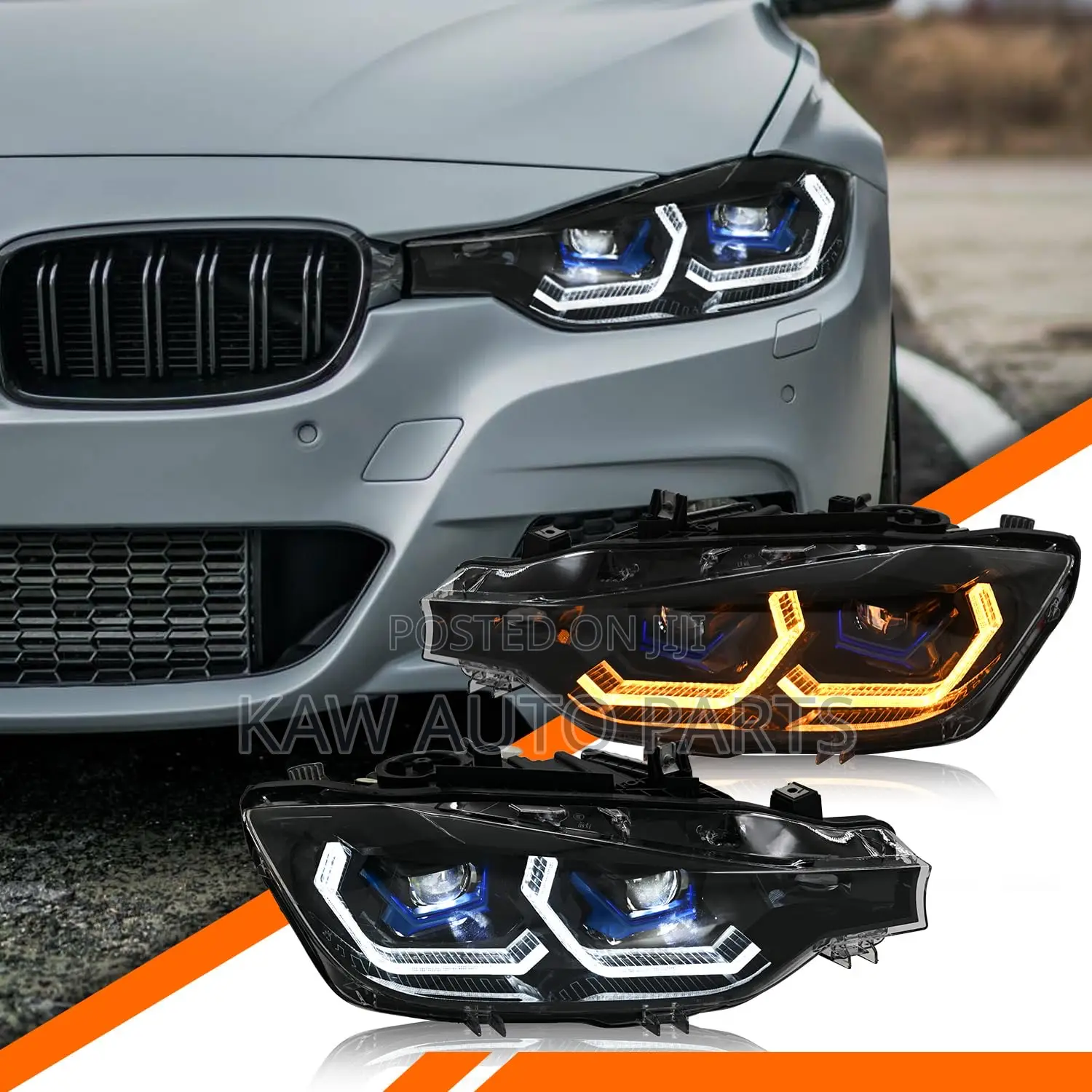 2012,2013,2014,2015,2016,2017,2018 Headlight for BMW F30 3 Series