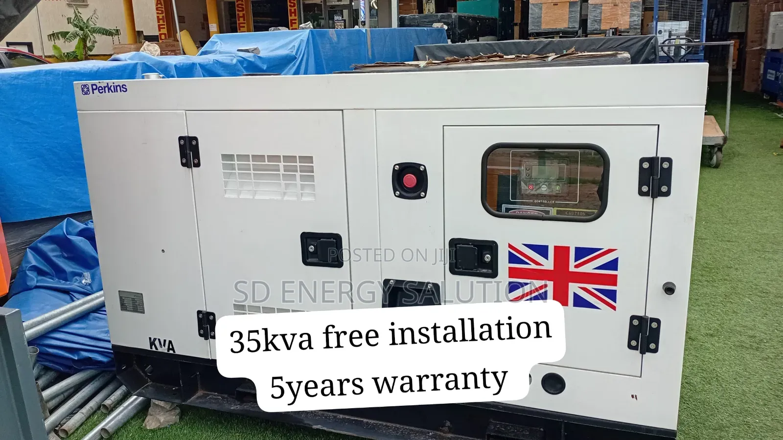Perkins 35kva Generator – Uninterrupted Power Supply