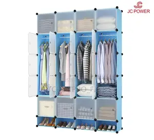 20 Cubes Plastic Wardrobe