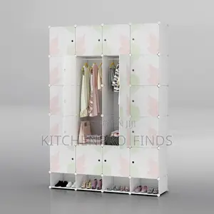 20 Cubes Plastic Wardrobe