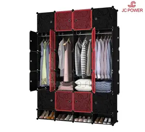 20 Cubes Plastic Wardrobe