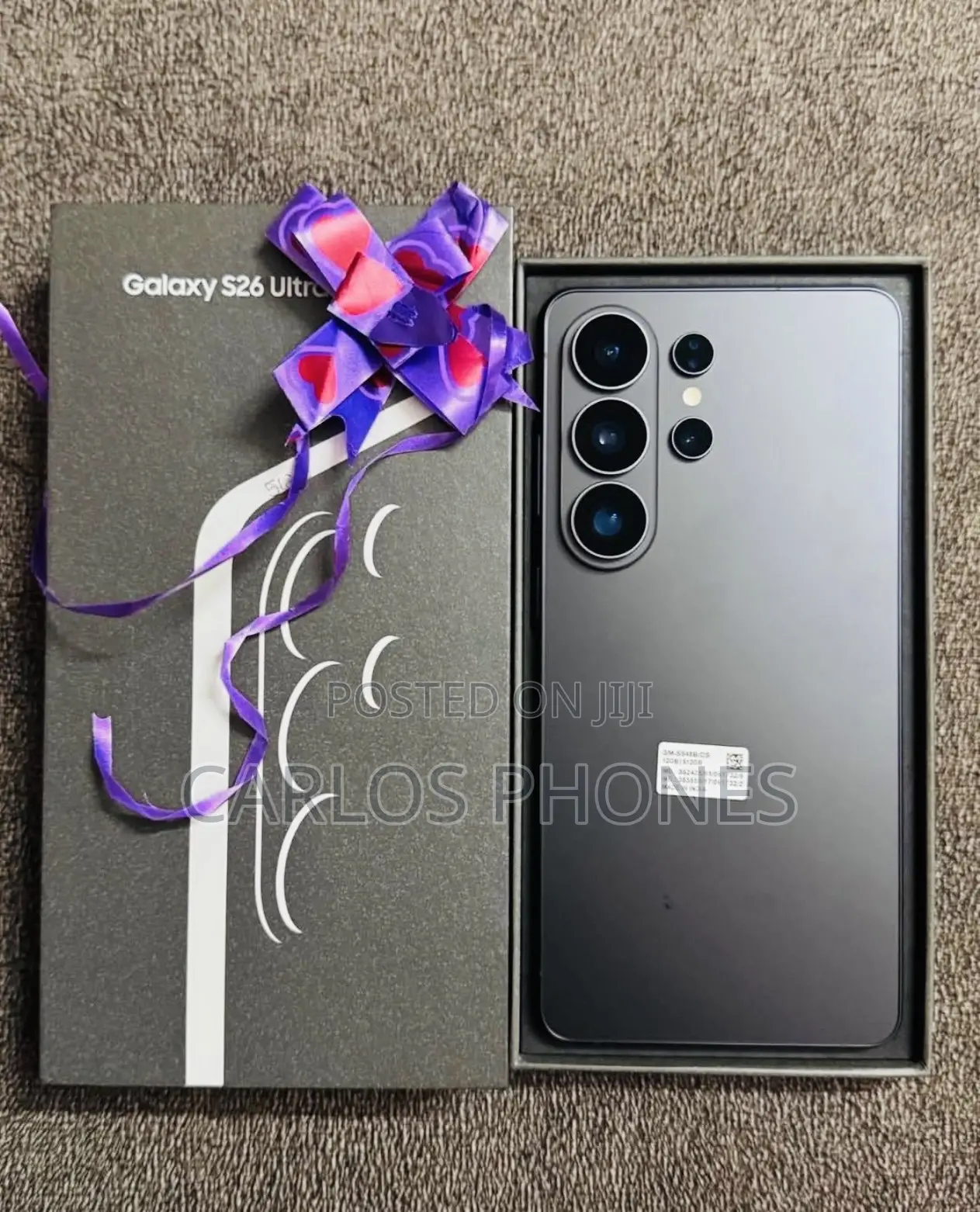 New Samsung Galaxy S26 Ultra 5G 1 TB Black