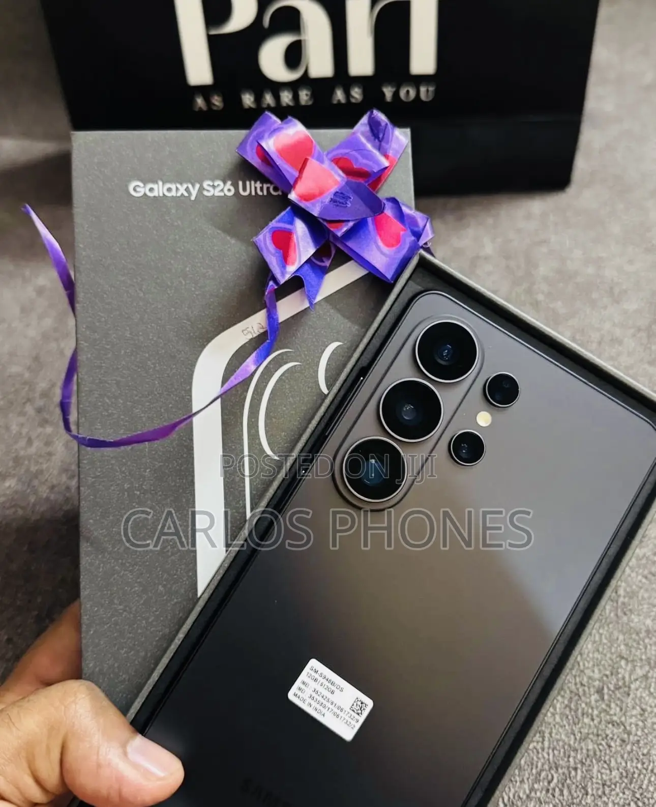 New Samsung Galaxy S26 Ultra 5G 1 TB Black