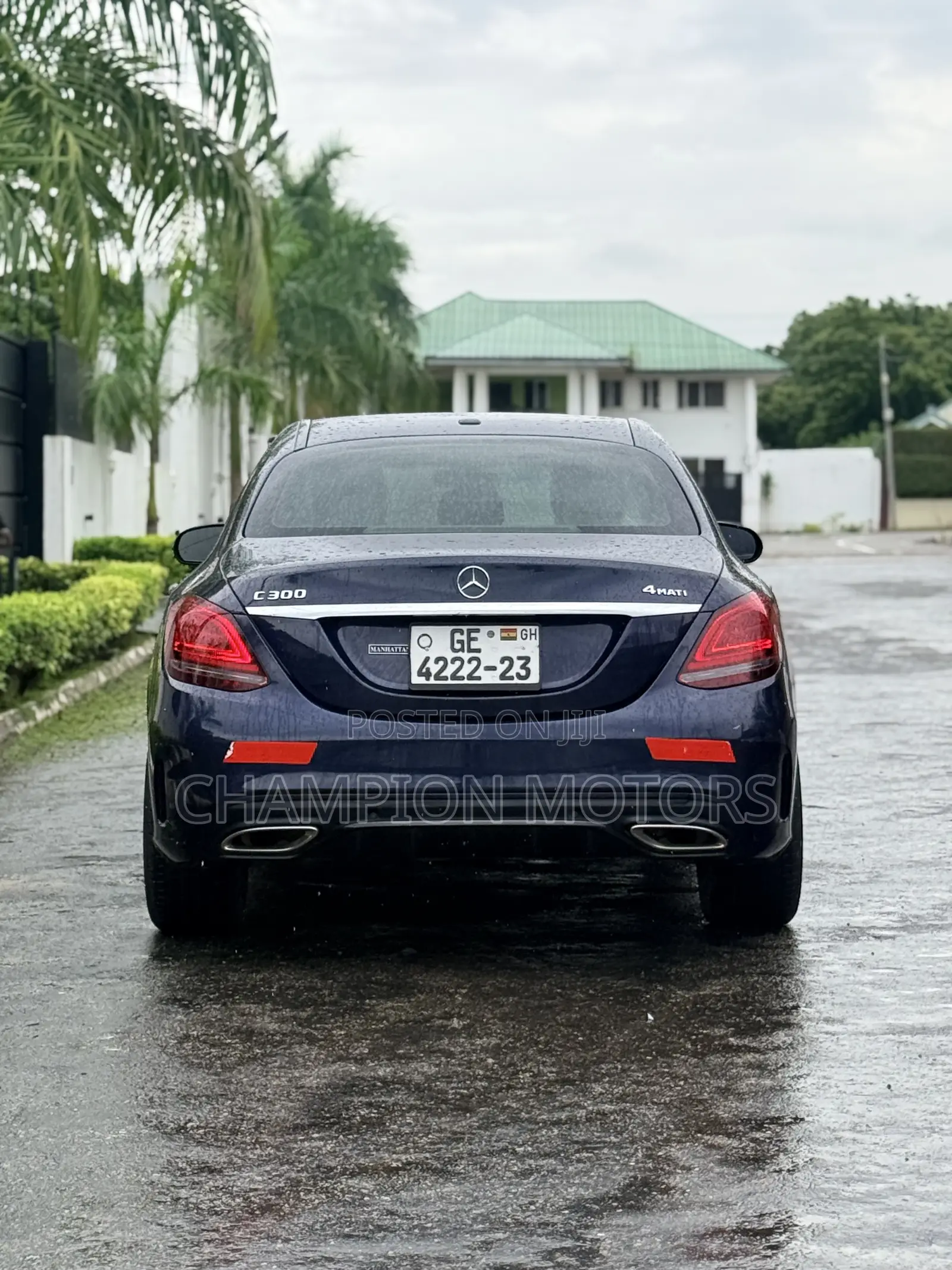 Mercedes-Benz C300 Base C300 AWD 4MATIC Sedan 2019 Blue