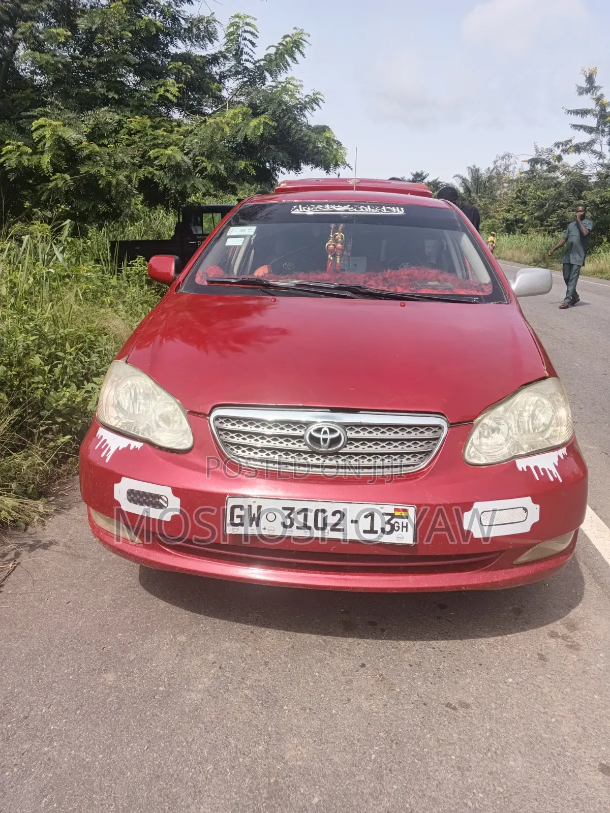 Toyota Corolla 2007 Red