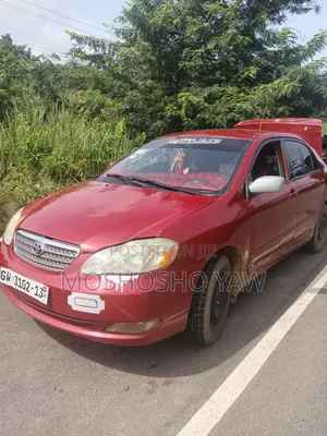 Toyota Corolla 2007 Red