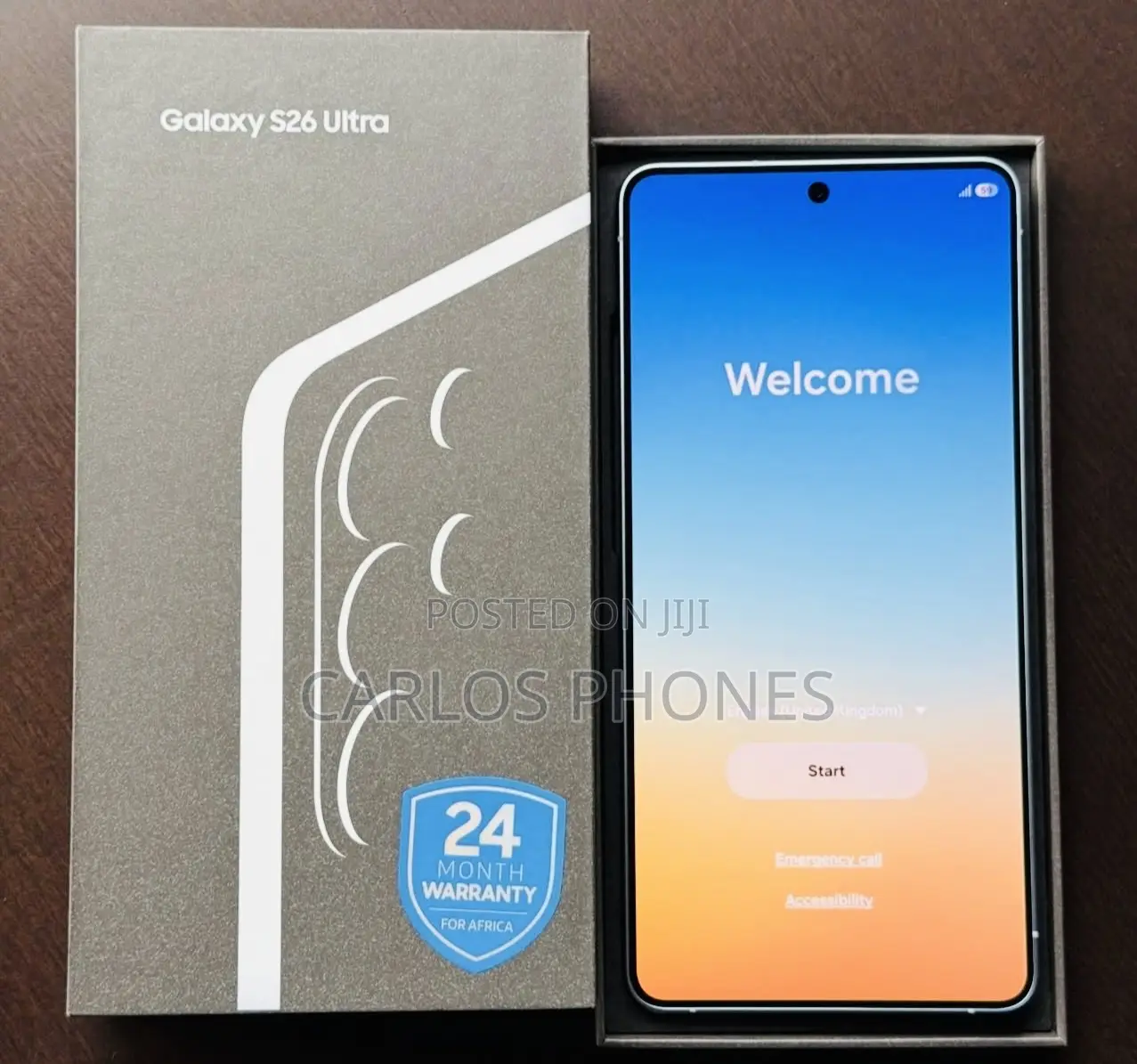 New Samsung Galaxy S26 Ultra 5G 1 TB Silver