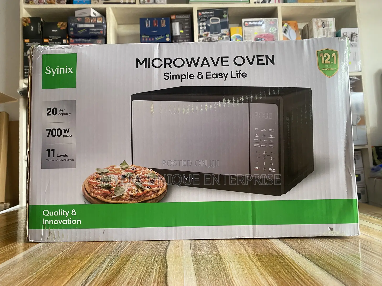 Original Syinix 20l Digital Microwave Oven 700w-Tested Working 100%