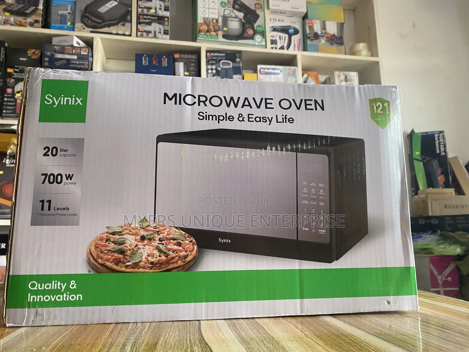 Syinix 20l Microwave Oven-Bachelor/Student Size(New)