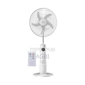 Midea 18-Inch Rechargeable Standing Fan
