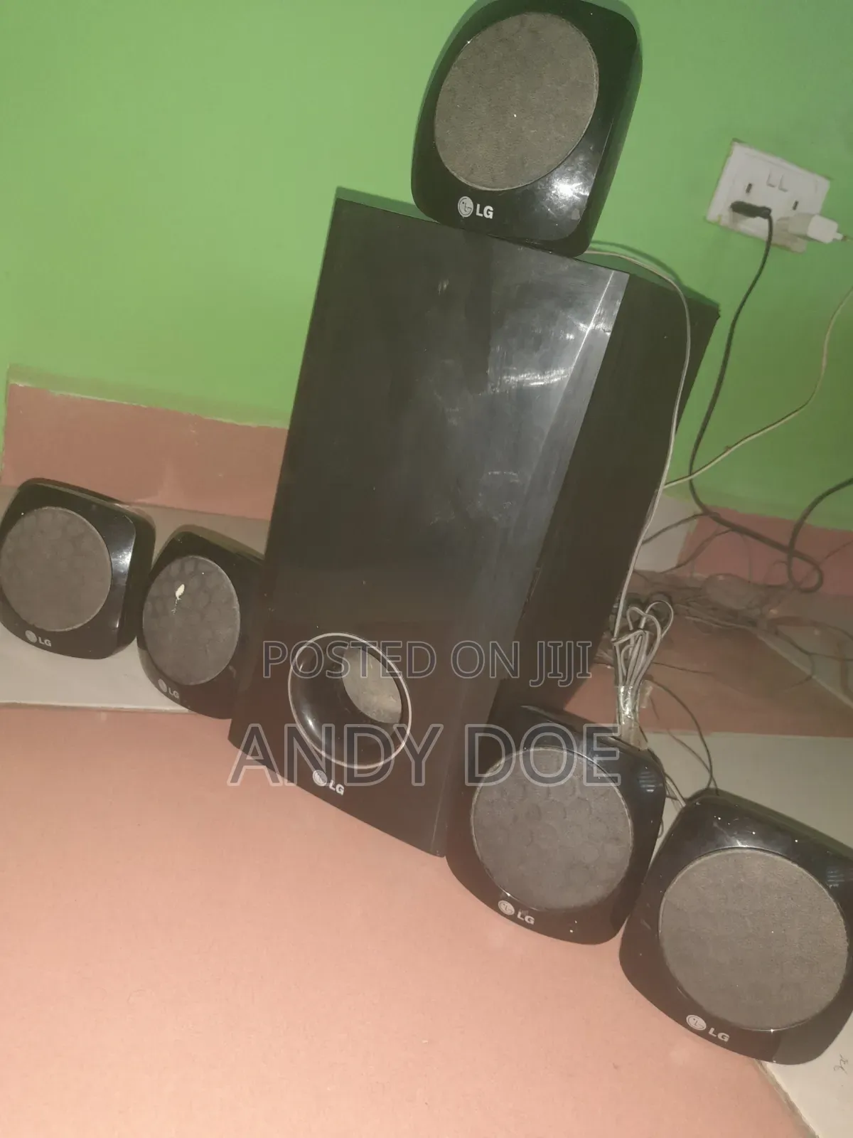 Lg Subwoofer and Its Surroundings