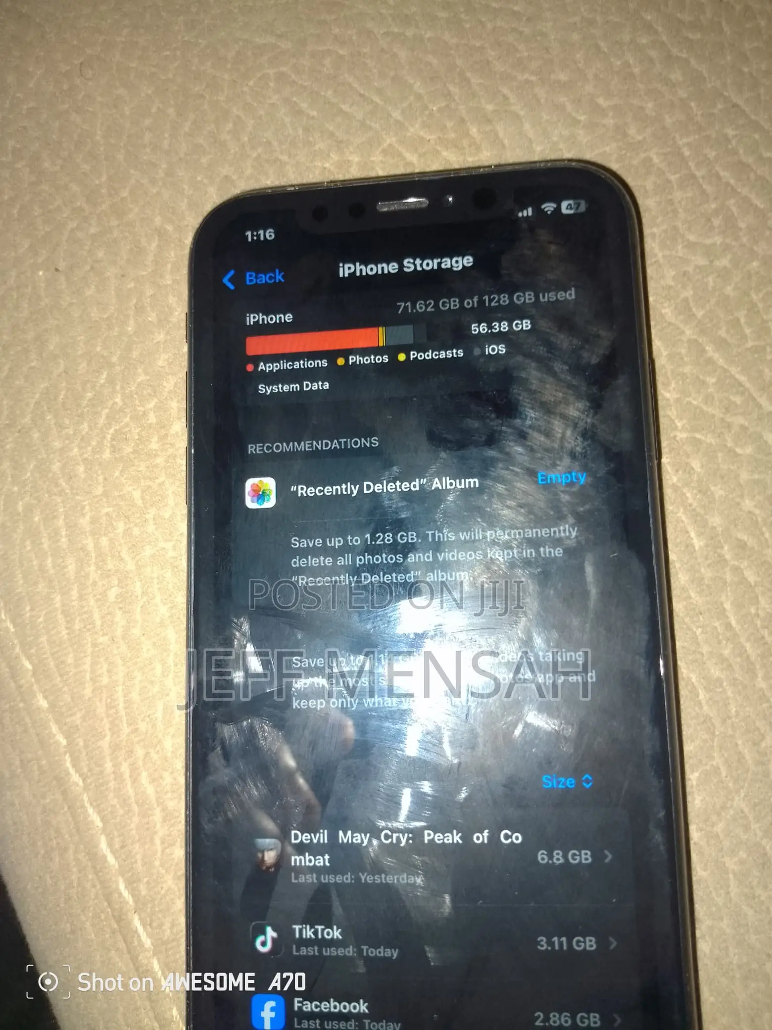 Apple iPhone XR 128 GB Black