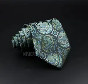 Brown / Green Necktie