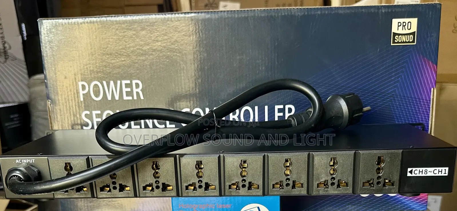 Dbx Bx-08 Professional Power Sequence Controller