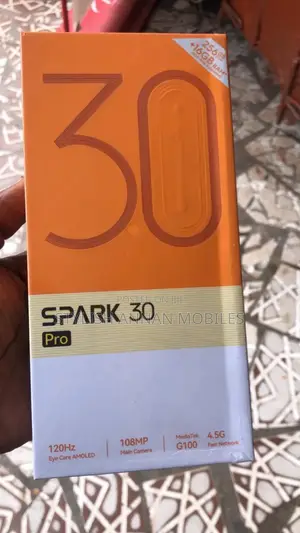 New Tecno Spark 30 Pro 256 GB Black