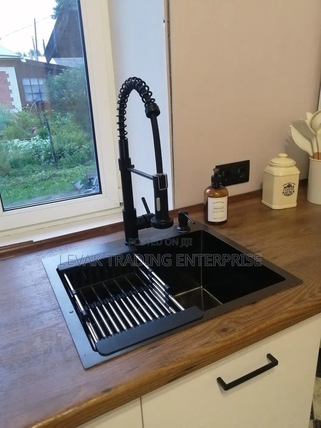 Black Sink, 60cm Anti Rust Kitchen Sink