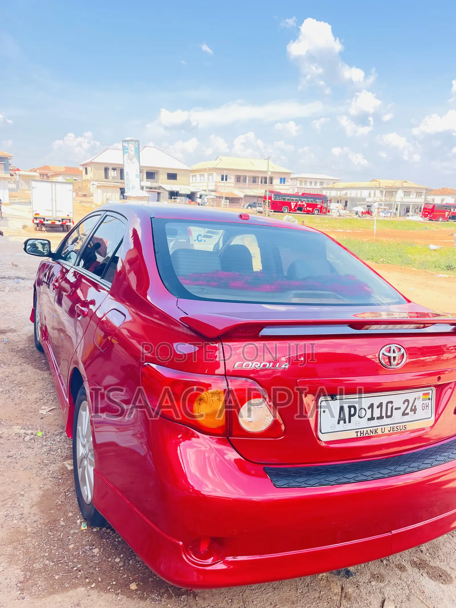 Toyota Corolla S 4dr Sedan (1.8L 4cyl 4A) 2010 Red