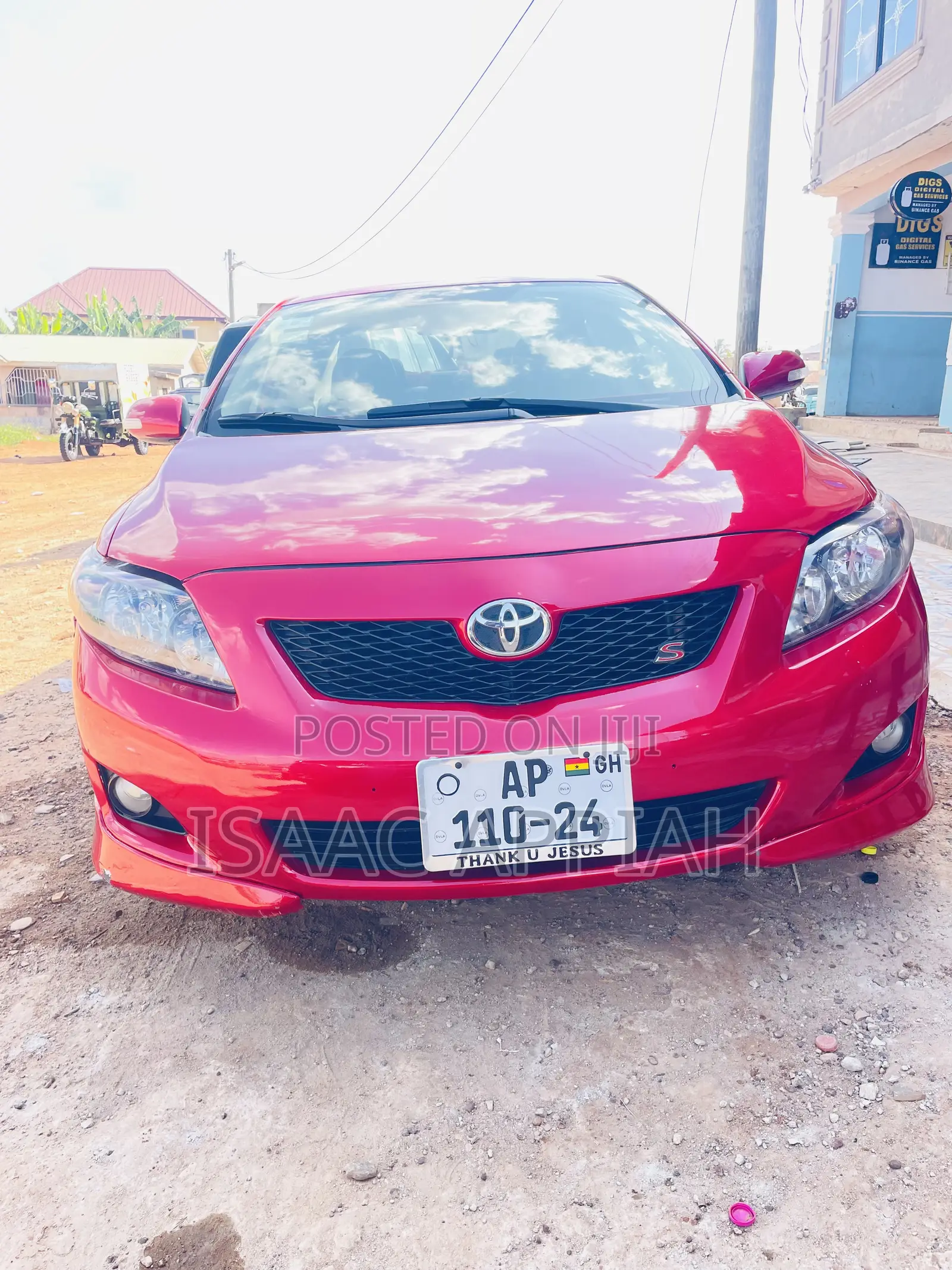 Toyota Corolla S 4dr Sedan (1.8L 4cyl 4A) 2010 Red