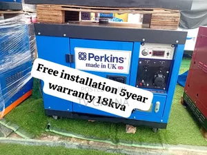 Perkins 18kva Silent Generator — Power Your World in Silence 18kva