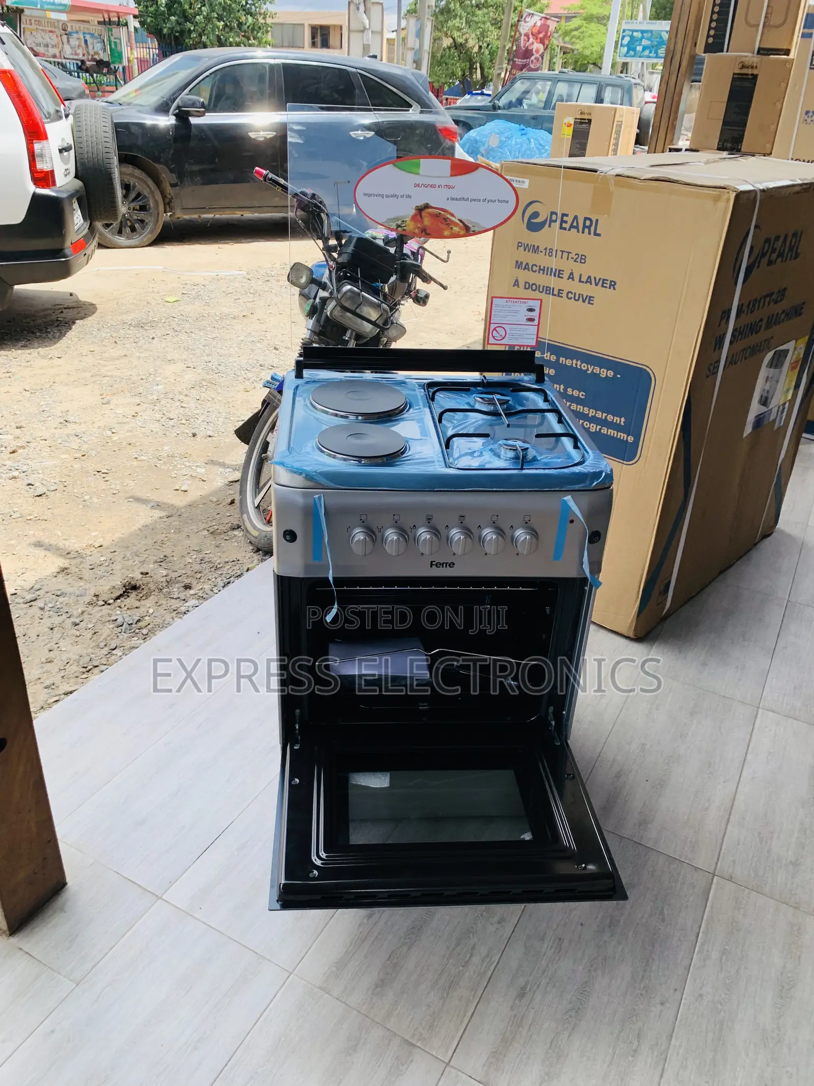 Place Your Order for Volcano Gas Cooker Oven 2-2 60/60