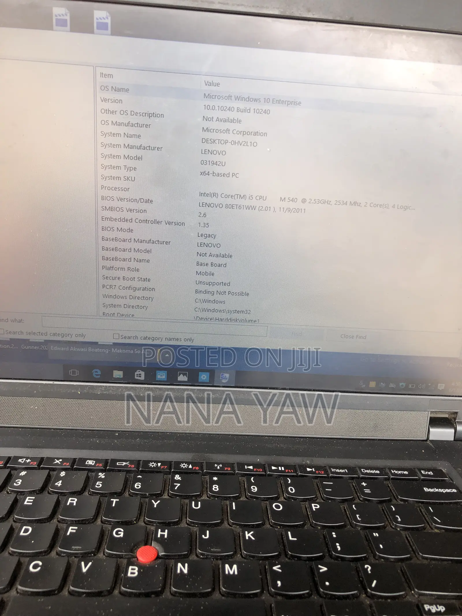 New Laptop Lenovo ThinkPad T410 8GB Intel Core i5 HDD 500GB