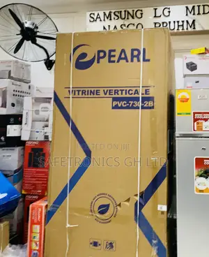 Fabulous Pearl PVC-730-2b Double Door Display Fridge