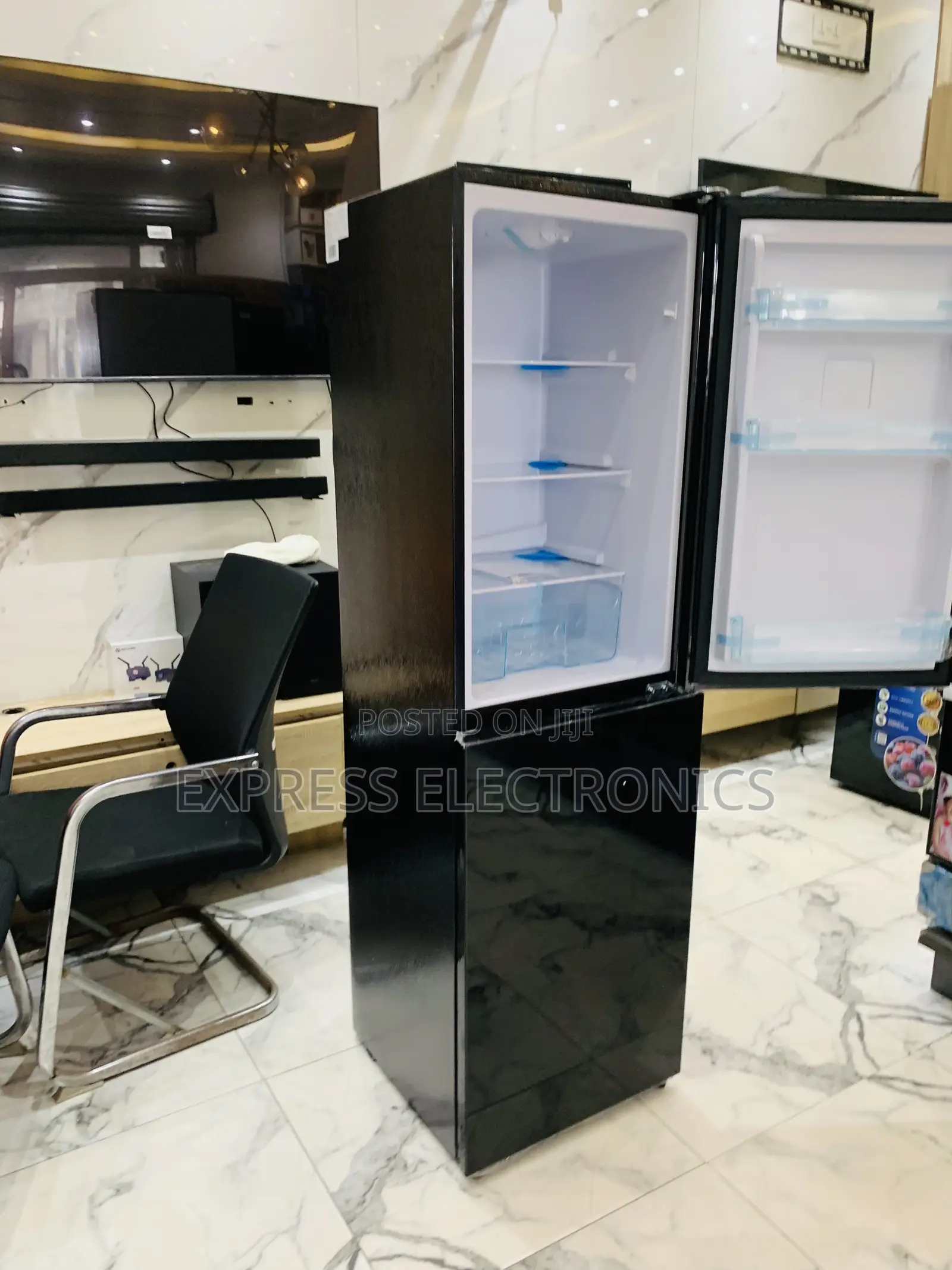 Eco Mode Function Nasco Fridge Nasd2-24fl Mirror Double Door