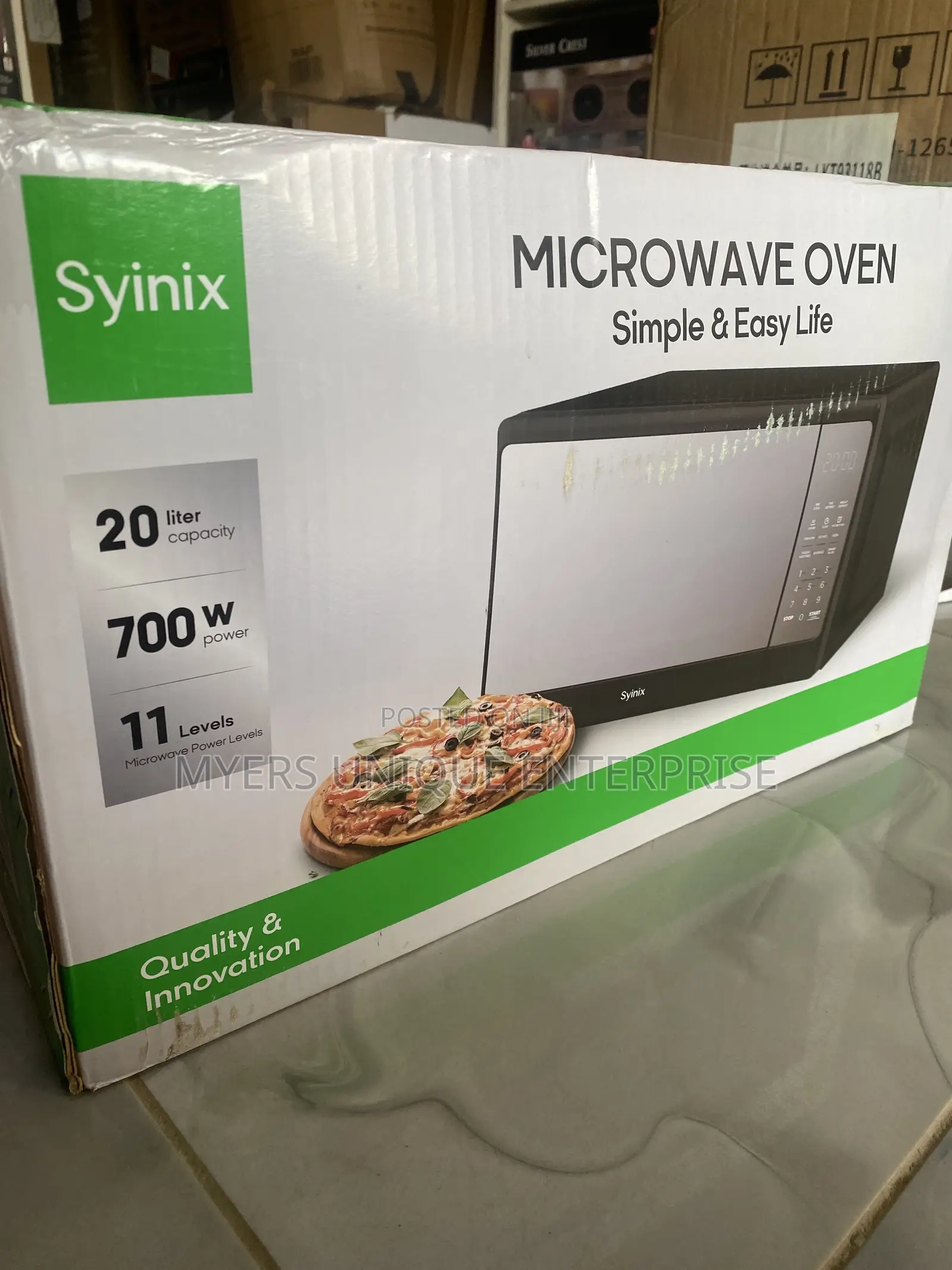Syinix Microwave Oven 20l-700w Power