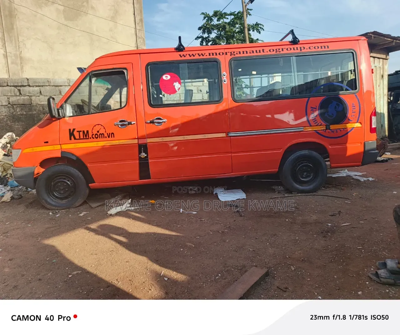 Mercedes-Benz Sprinter 2010 Red