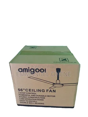 Amigool 56" Heavy-Duty Ceiling Fan - Durable Quiet Cooling