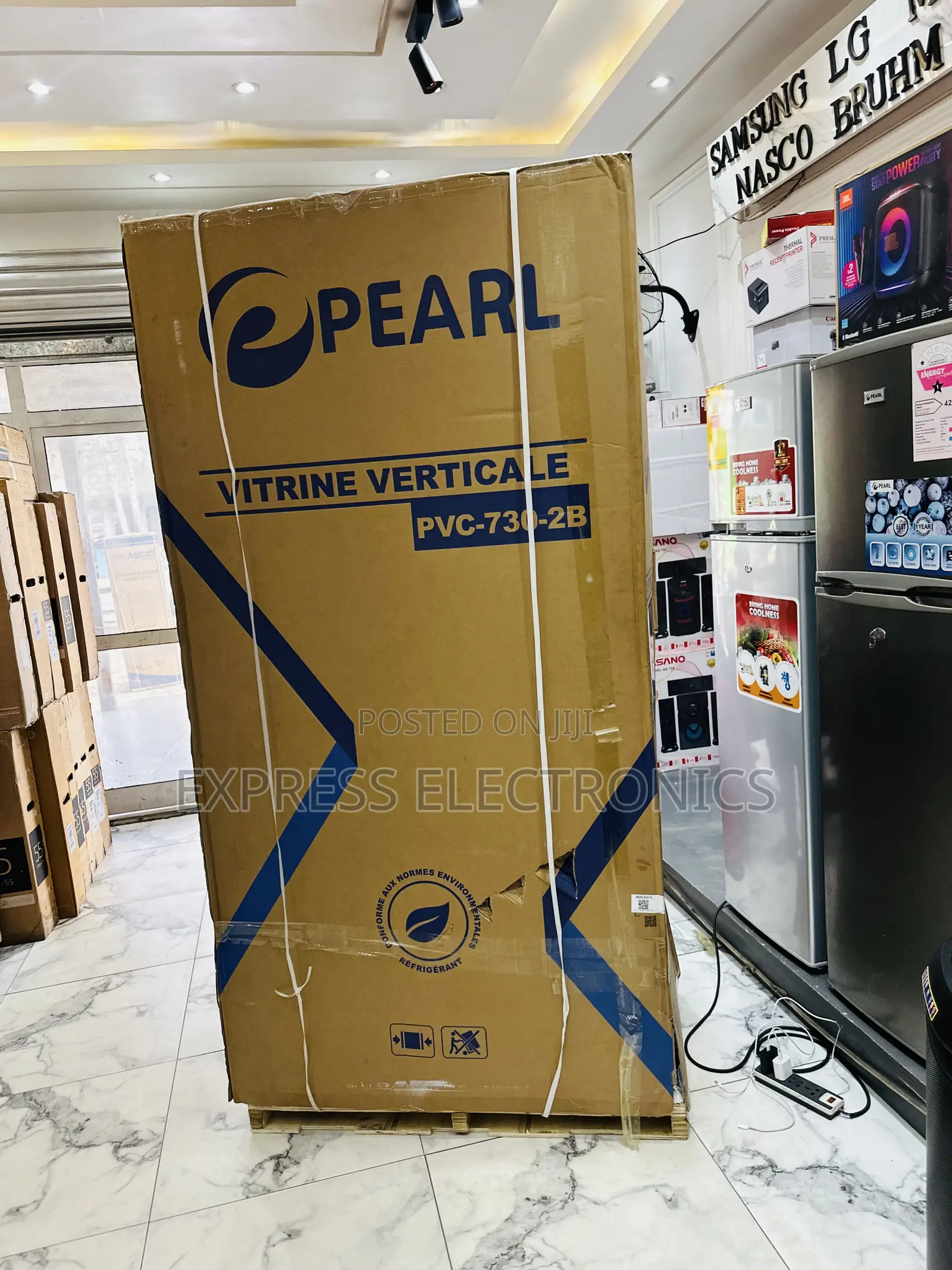Energy Efficiency Display Fridge Pearl 610 L