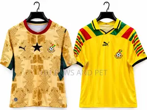 Ghana Jersey or Black Star Jersey Available