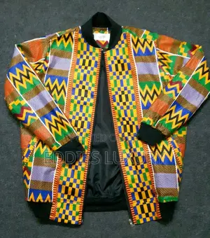 Exclusive African Print Men Bomber Jacket