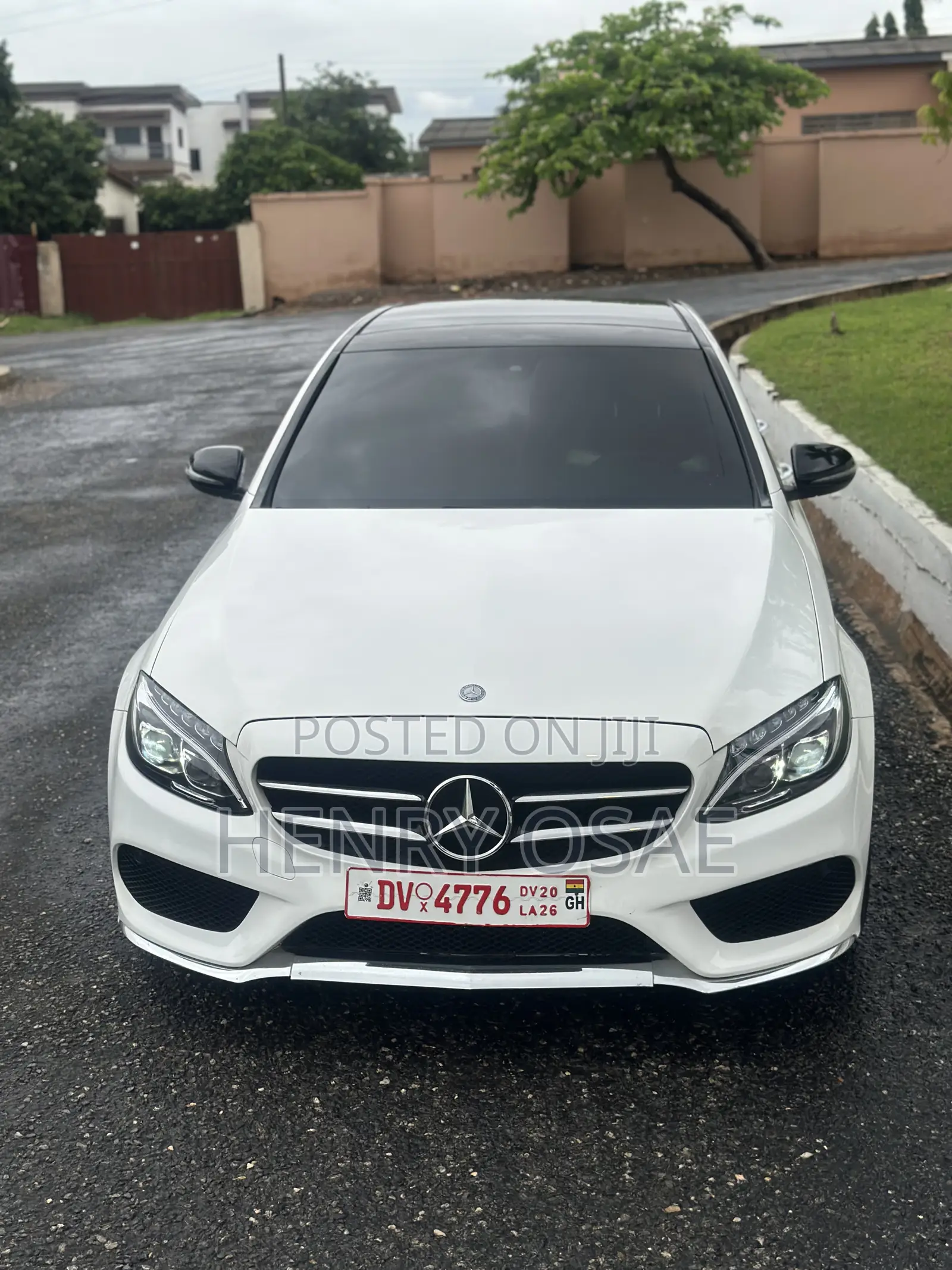 Mercedes-Benz C300 Luxury 4Matic Sedan AWD (2.0L 4cyl 7A) 2016 White