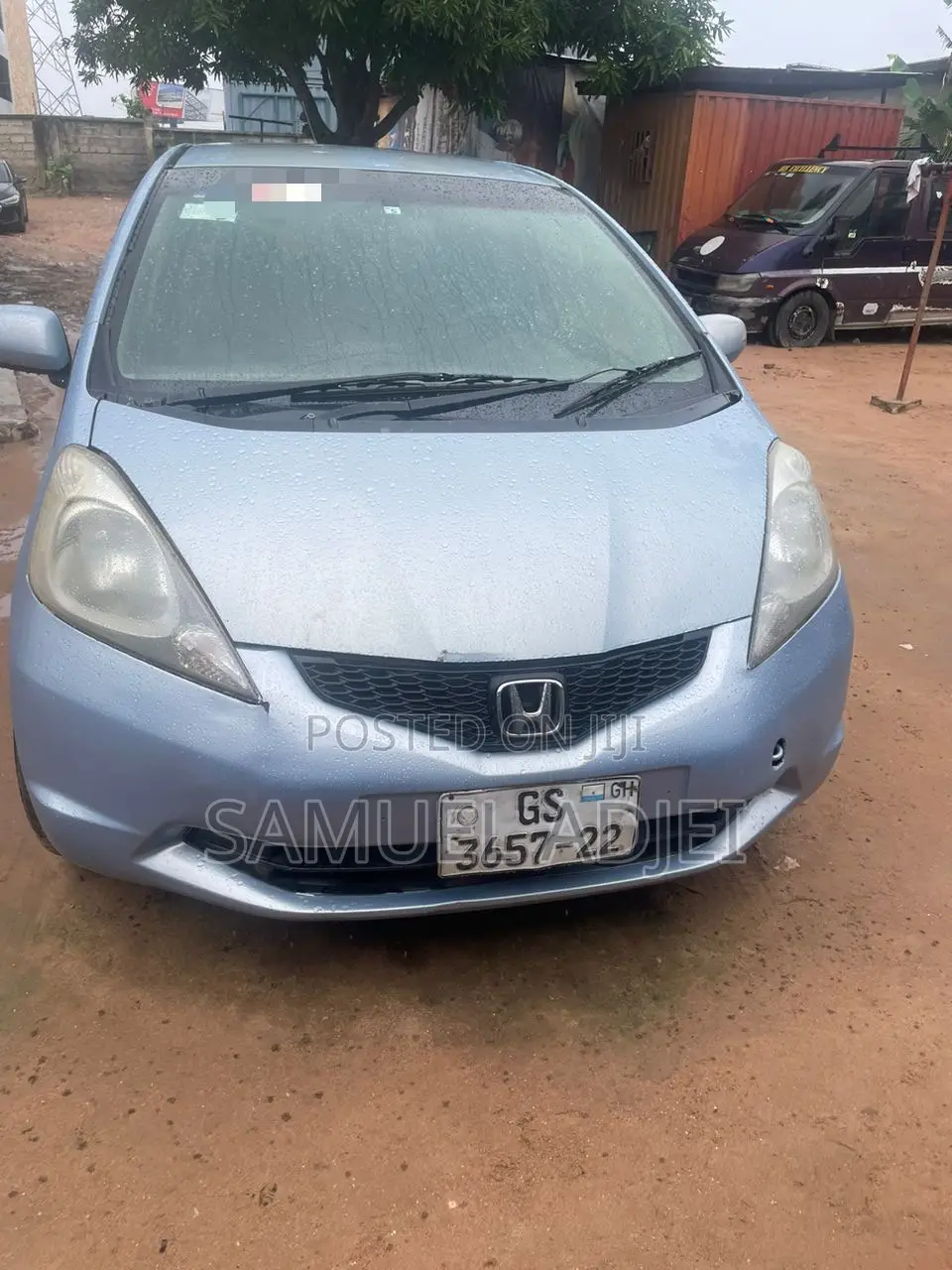 Honda Fit 2012 Blue